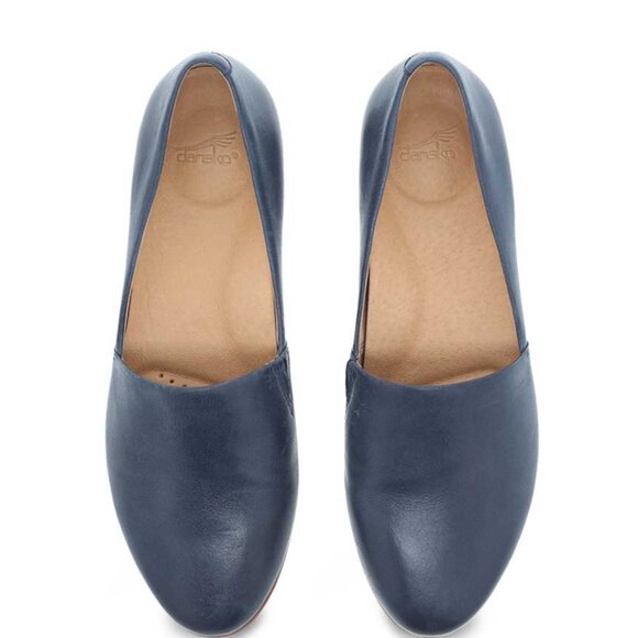 NEW DANSKO Leather Larisa Comfort Flats in navy for women 825 4m2 - Picture 5 of 9